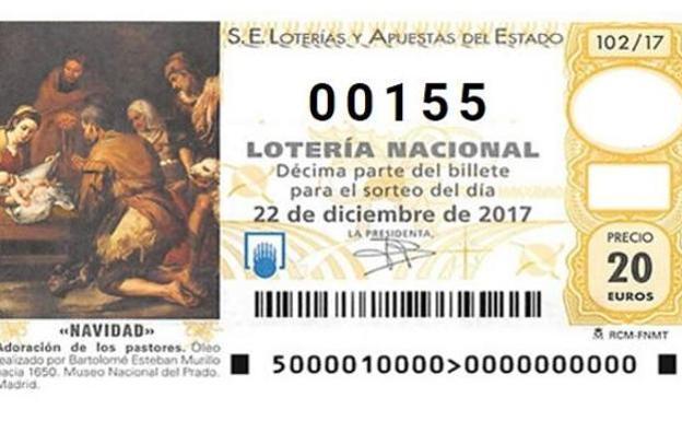 El 00155 se queda sin premio