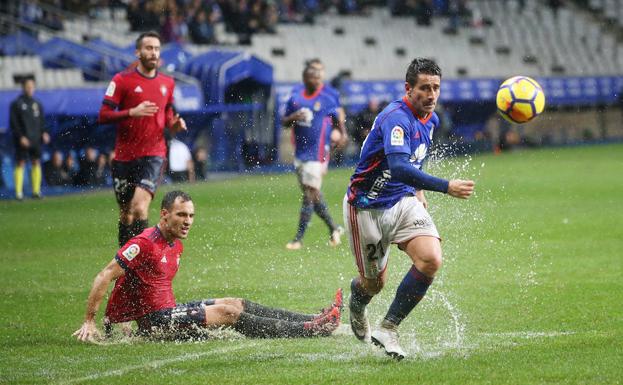 Encuentro entre el Real Oviedo y el Osasuna./Álex Piña