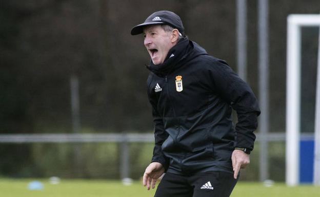 Juan Antonio Anquela, entrenador del Real Oviedo Juan Antonio Anquela, entrenador del Real Oviedo