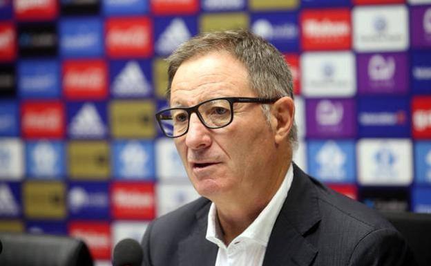 Juan Antonio Anquela, entrenador del Real Oviedo/