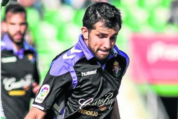 Álex López, durante un partido del pasado curso.