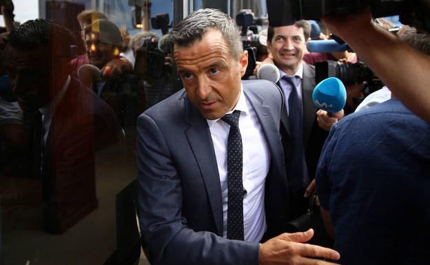 Jorge Mendes, en un acto.