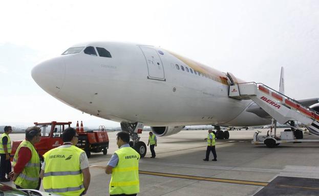 Un avión de la compañía.