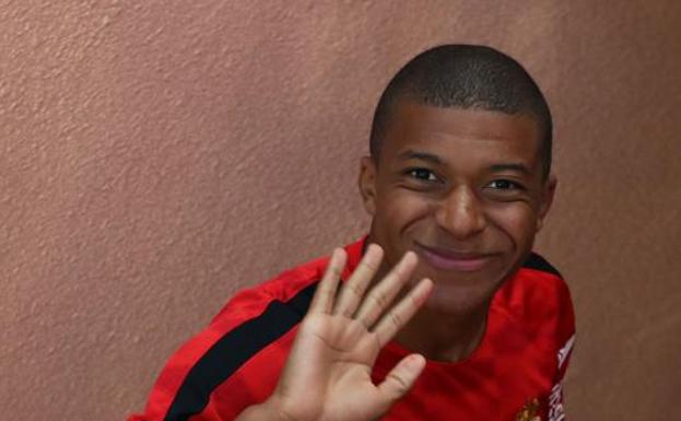 El delantero francés Kylian Mbappé.
