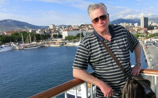 Ignacio Vallado, en uno de sus últimos viajes.