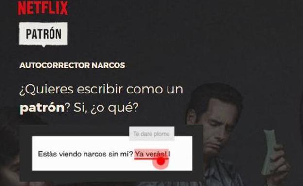 ¿Quieres que tu whatsapp hable como los protagonistas de 'Narcos'?