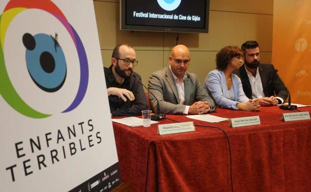 Un momento de la presentación de esta mañana./Purificación Citoula