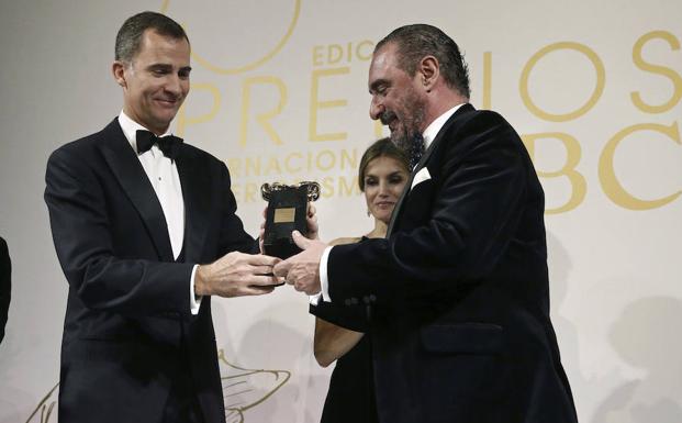 Los Reyes en una entrega de premios de ABC pasada./Archivo