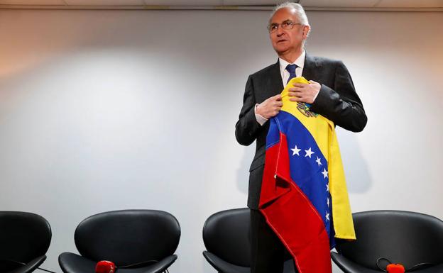 Antonio Ledezma en Madrid./Reuters