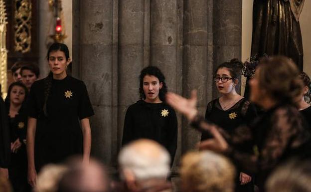 Recital en la iglesia de Santo Tomás. /MARIETA
