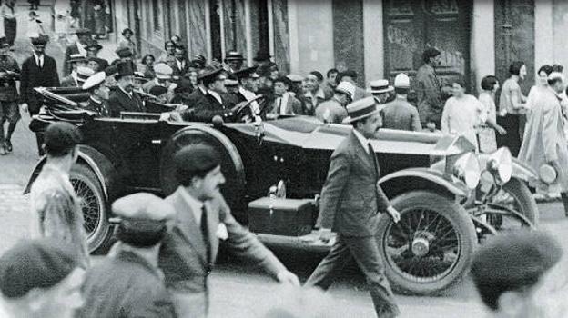 Una de las fotografías que se incluirán en cada entrega para retratar cómo era antes Gijón./
