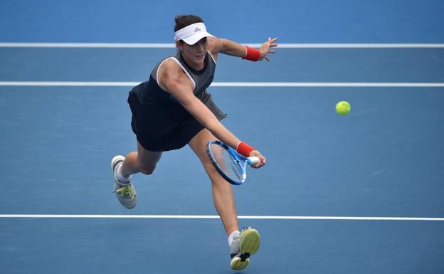 Garbiñe Muguruza./Afp