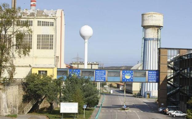 La planta de Saint-Gobain en Avilés./Marieta