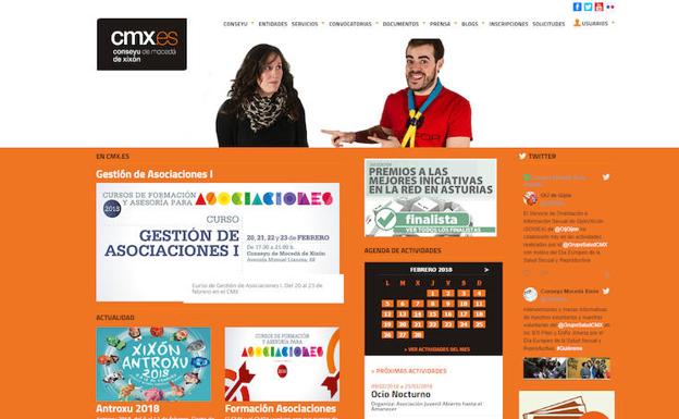 Página web de Conseyu de Mocedá.