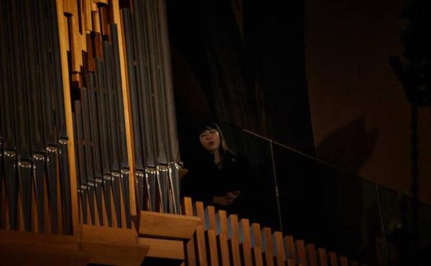 La soprano Fumi Kitamura en un concierto en Avilés. /J.P.