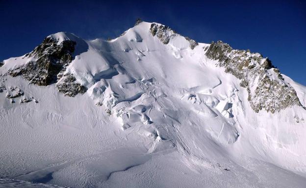 Vista del Mont Blanc. /Afp