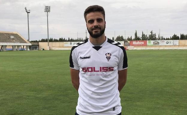 El ovetense Pelayo Novo, jugador del Albacete. /