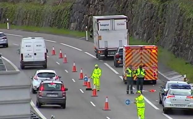 Zona en la que se produjo el accidente./RTPA