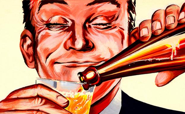 Anuncio de cerveza de los años 30 (Archives New Zealand, Flickr CC BY 2.0)./