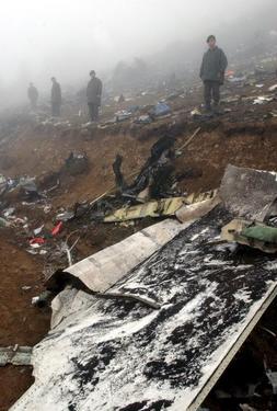 En la imagen, lugar en el que se estrelló el avión militar español y en el que fallecieron 62 soldados. / Archivo/