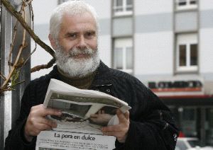PREMIADO. Luis Antonio Alías, colaborador de 'Yantar'. / SIMAL/