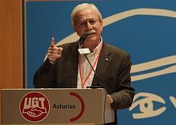 Justo Rodríguez, secretario de UGT-Asturias. :: MARIO ROJAS/