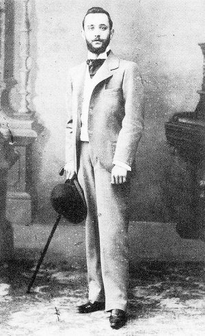 recuerdo. Baldomero Fernández, en un retrato de época./