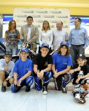 La presentación del torneo, ayer en Los Prados. ::
J. DÍAZ/
