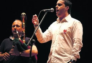 Un momento de la final del concurso, el pasado martes. ::
SERGIO LÓPEZ/