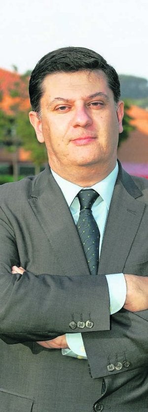 José Manuel Rivero. :: J. PAÑEDA/