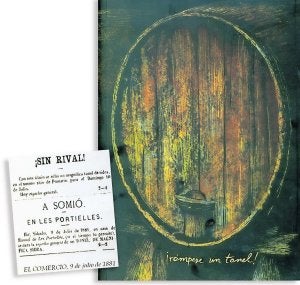 Portada del libro 'Rómpese un tonel'. ::
E. C./