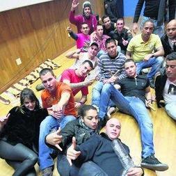 Un festival navideño en la Unidad Terapéutica. :: PABLO NOSTI/