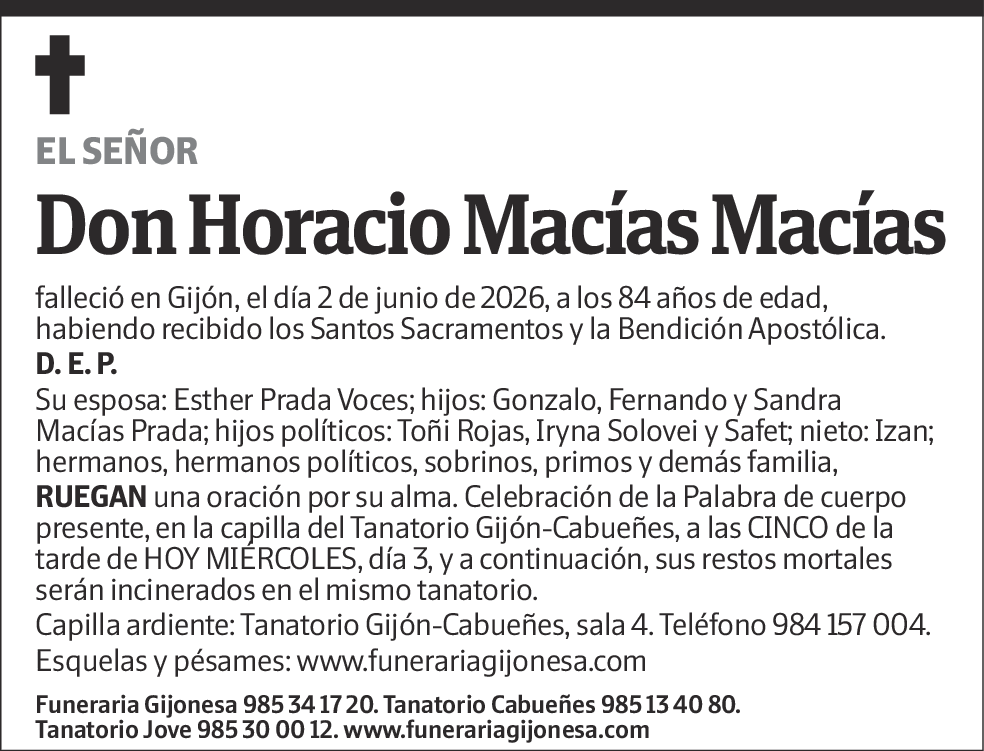 Horacio Macías Macías