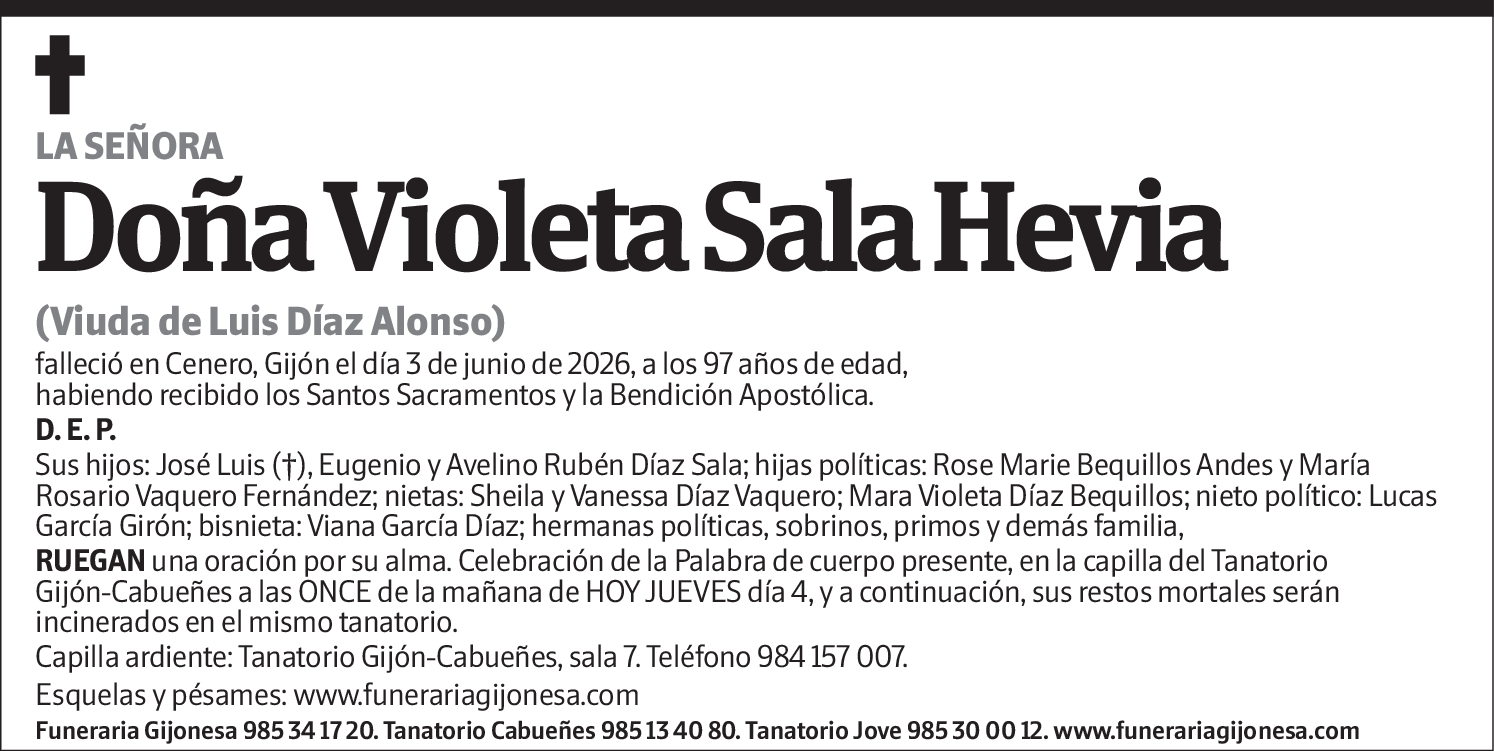 Maria Violeta Sala Hevia