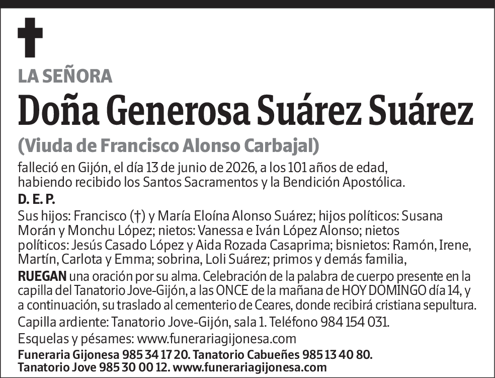 Generosa Suárez Suárez
