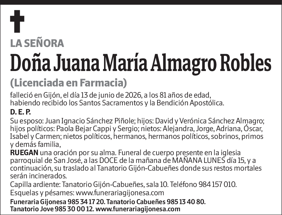 Juana María Almagro Robles