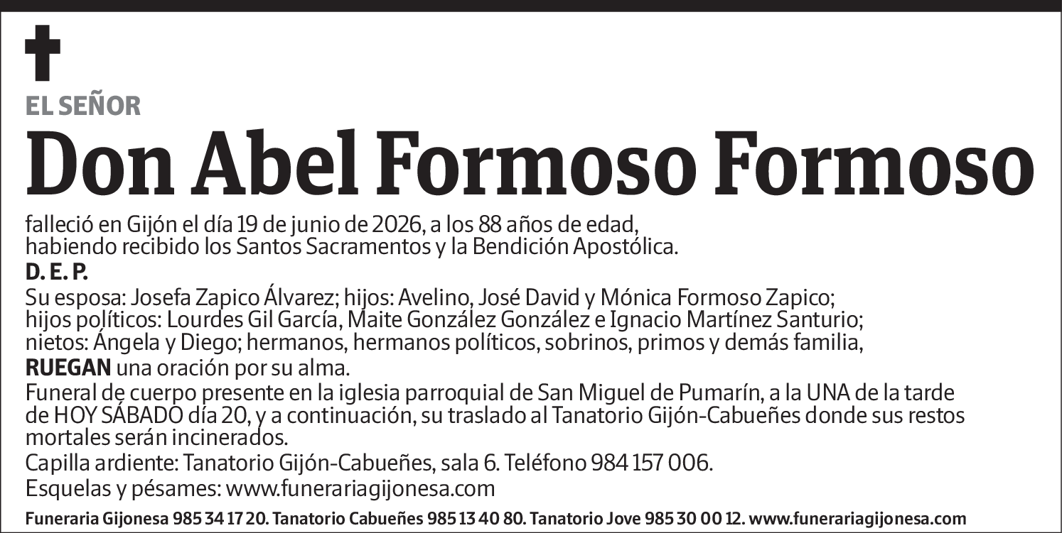 Abel Formoso Formoso