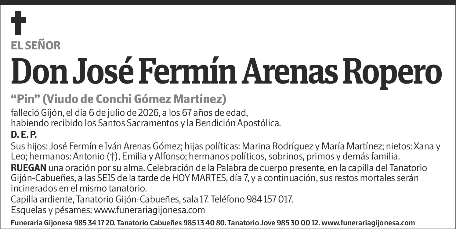 José Fermín Arenas Ropero