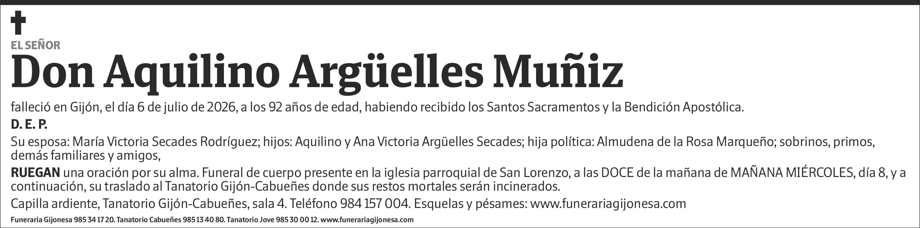 Aquilino Argüelles Muñiz