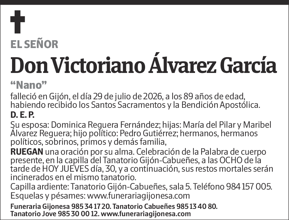 Victoriano Álvarez García