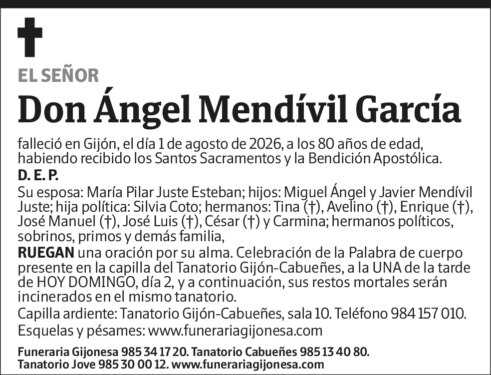 Ángel Mendívil García
