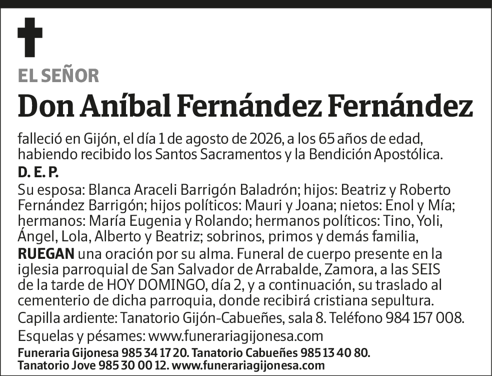 Anibal Fernández Fernández