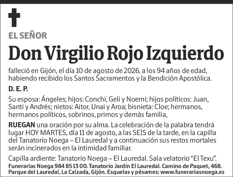 Virgilio Rojo Izquierdo