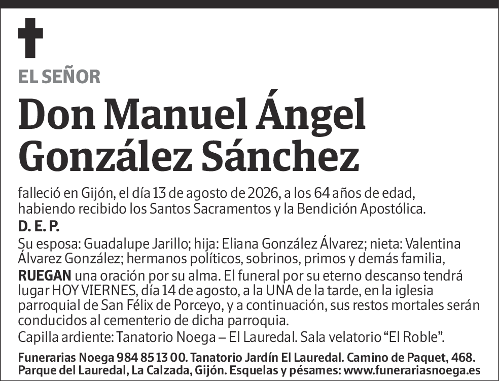 Manuel Ángel González Sánchez