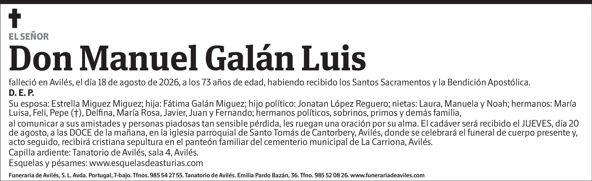 Manuel Galan Luis