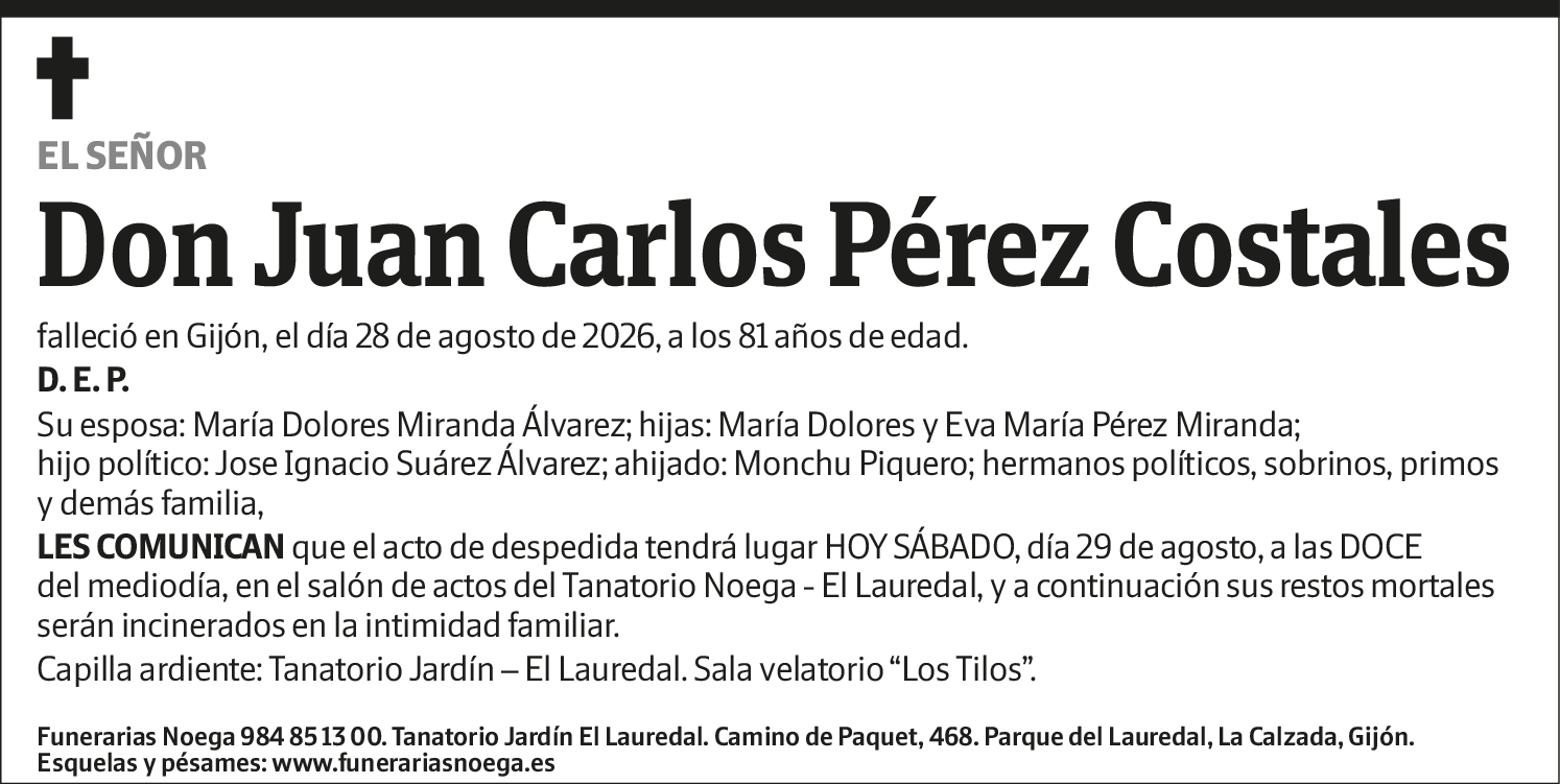Juan Carlos Pérez Costales