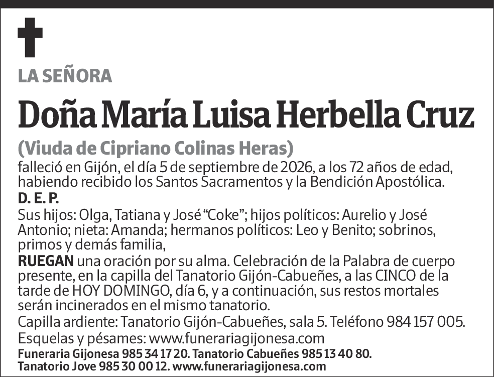 María Luisa Herbella Cruz