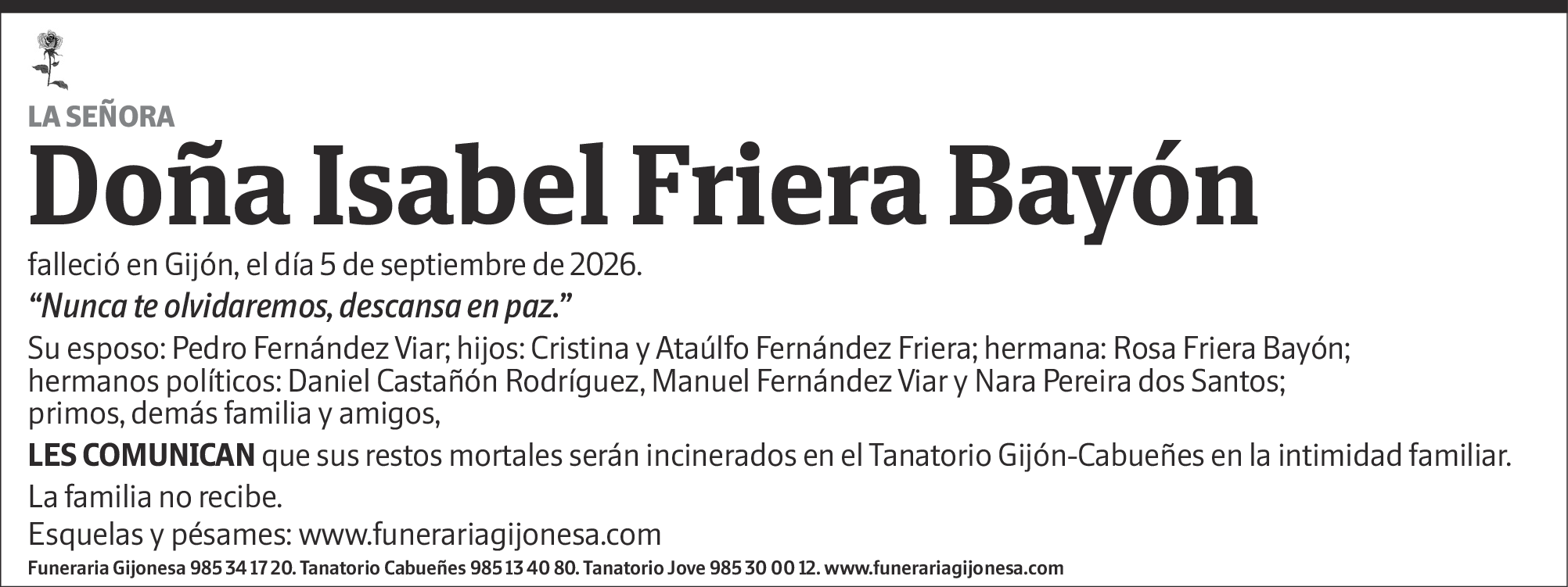 Isabel Friera Bayón