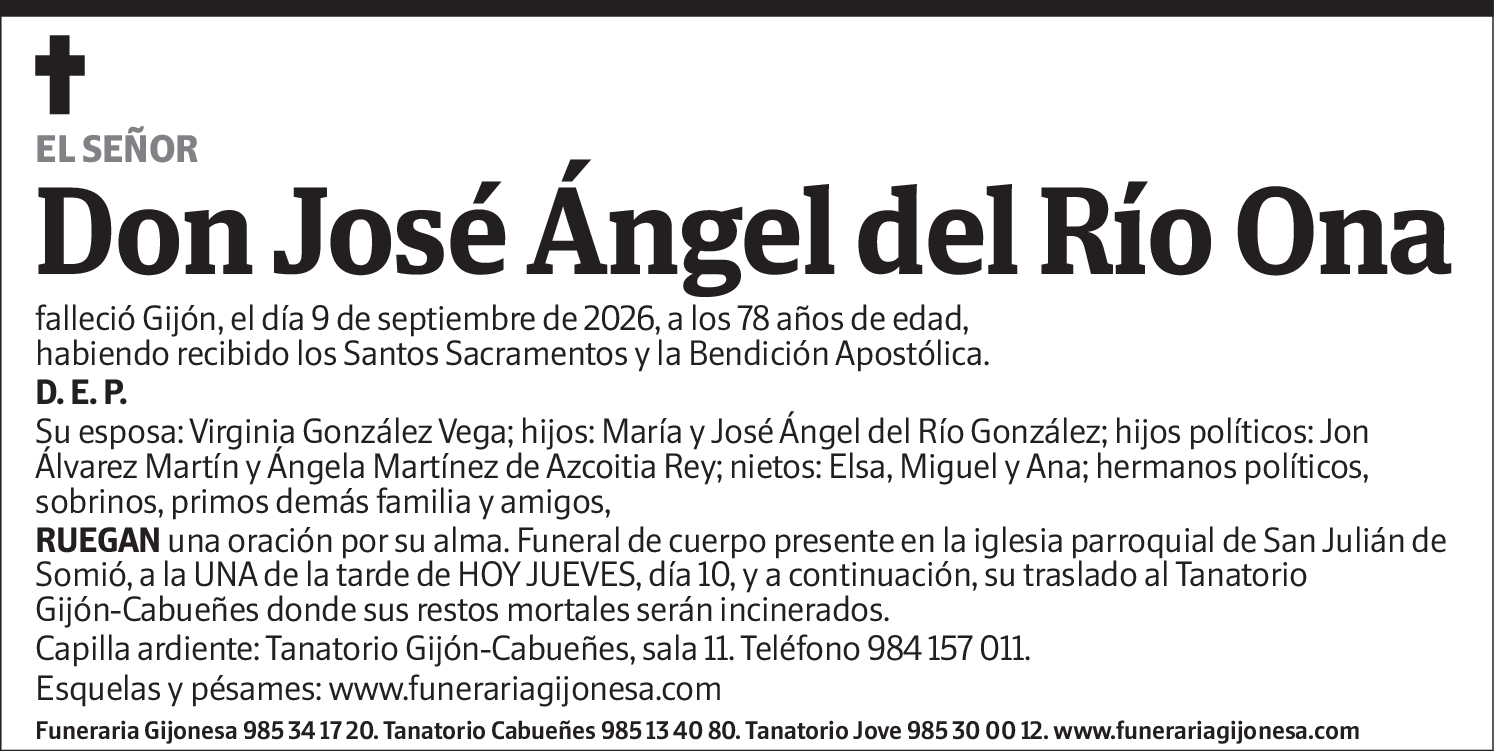 José Ángel del Río Ona