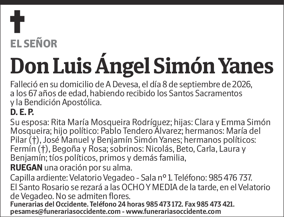 Luis Angel Simón Yanes